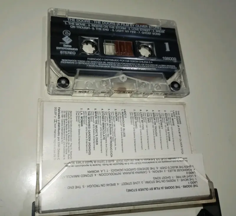 Cassette Banda Sonora The Doors - 4