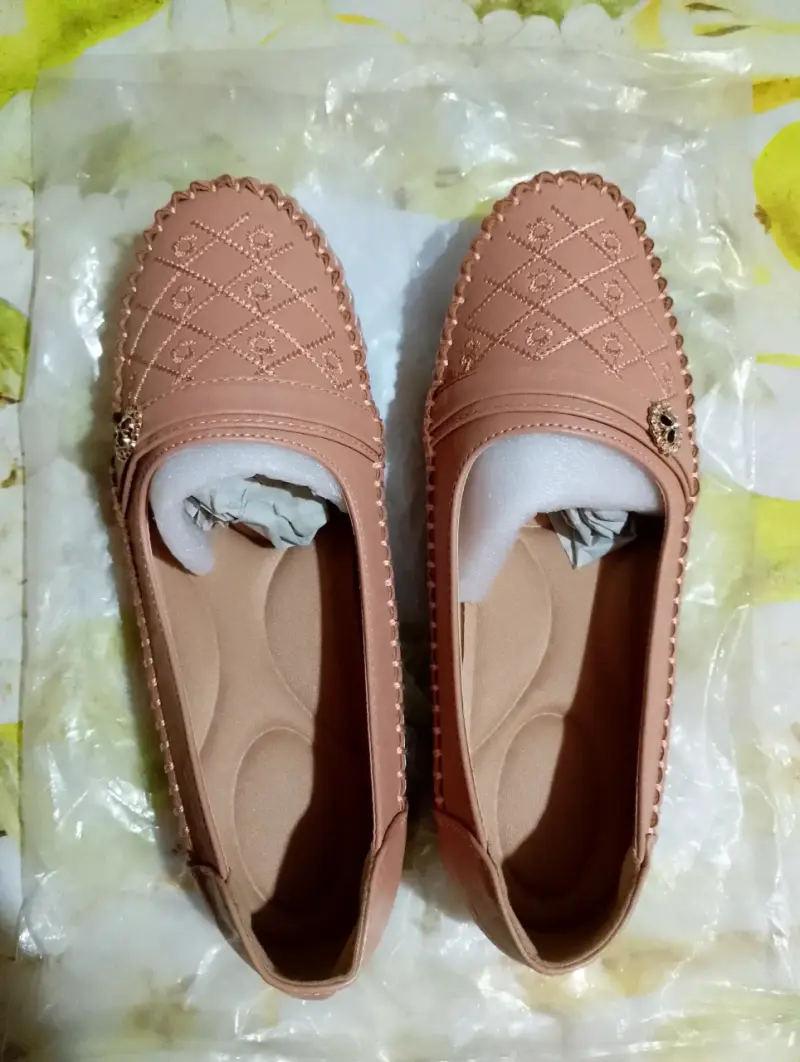 Zapatos planos de mujer en dos tonos - 2