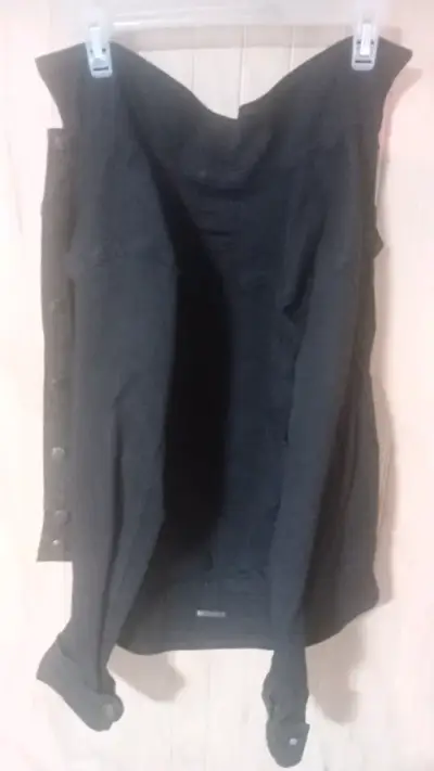 Chaqueta de mezclilla negra - miniatura 1