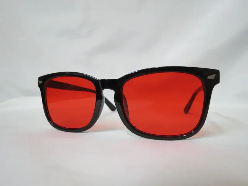 Lentes Rojos Para Dormir Bloqueo Luz Azul Y Verde - 3