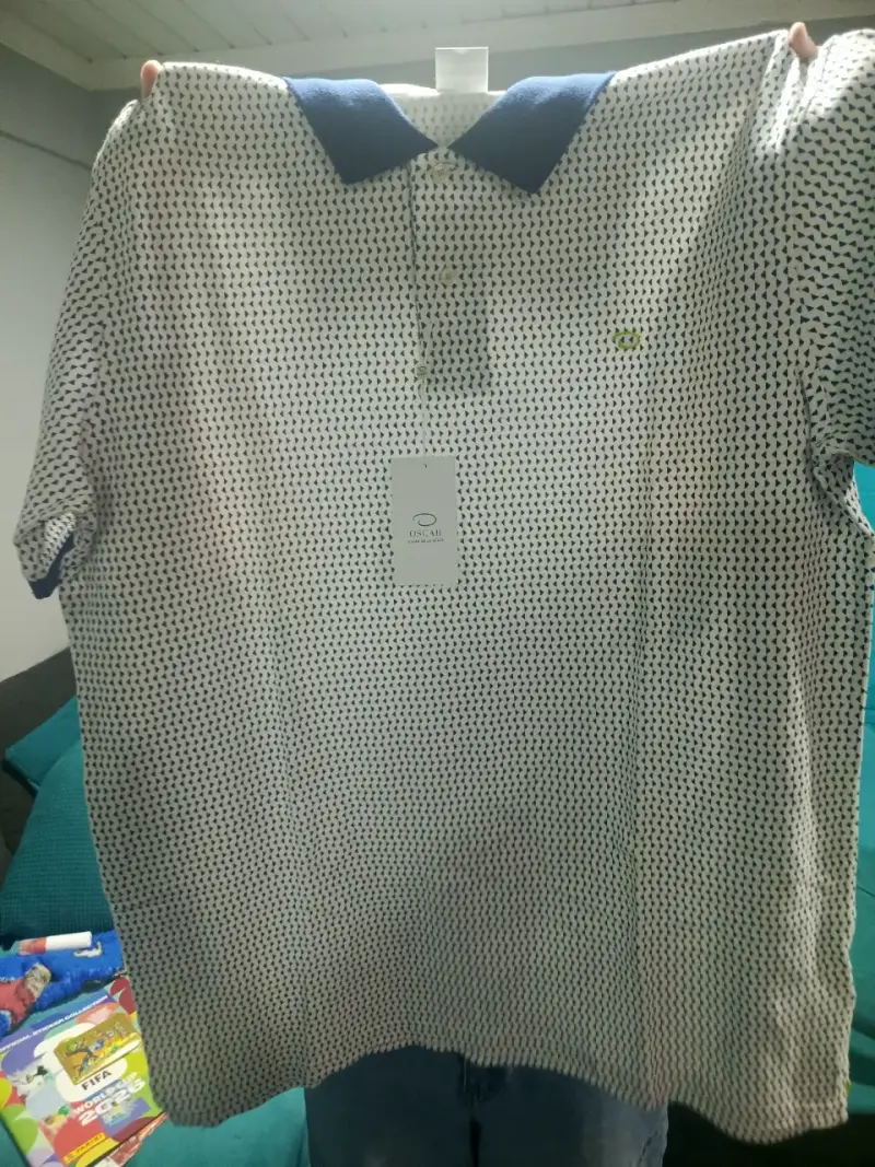 Polera Polo Oscar de la Renta Blanca Talla 3XL - 1