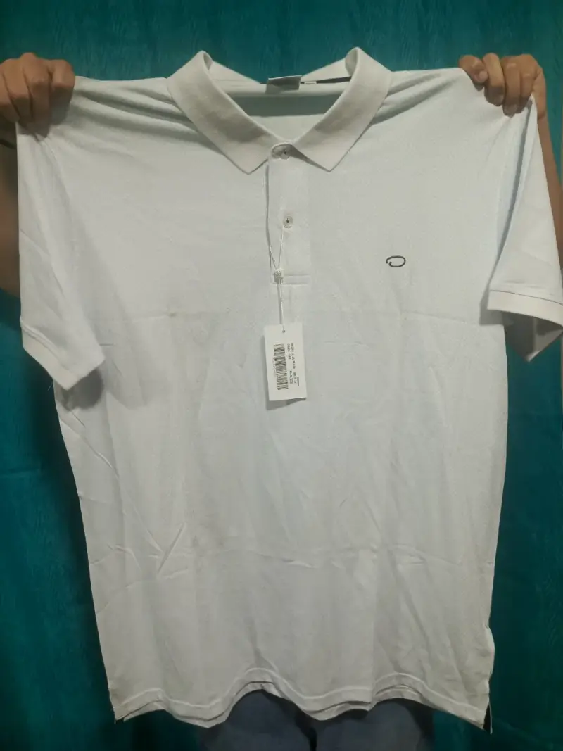 Polera Polo Oscar de la Renta Blanca Talla 3XL - 4