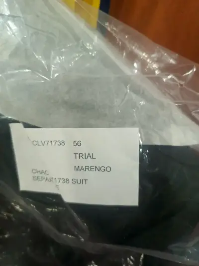 Chaqueta de traje Trial Marengo talla 56 - miniatura 2