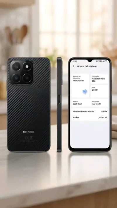 Celular Honor X5b con 128GB y 4GB RAM - miniatura 3