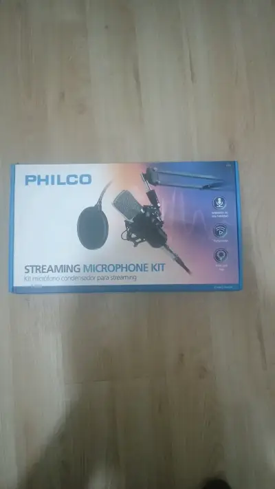Kit de Micrófono Condensador para Streaming Philco - miniatura 1