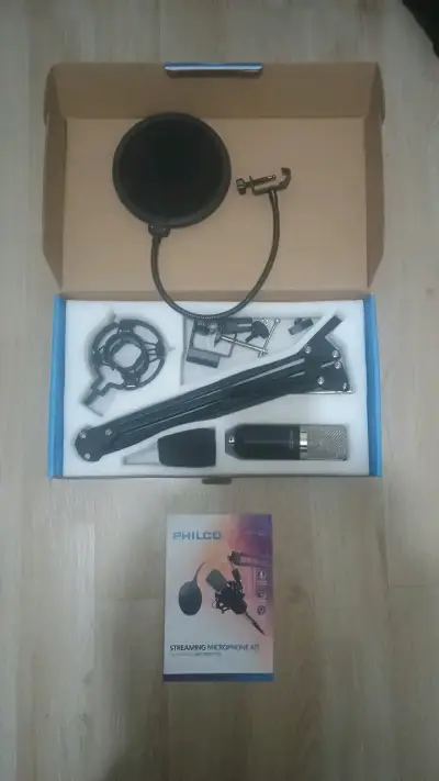 Kit de Micrófono Condensador para Streaming Philco - miniatura 3