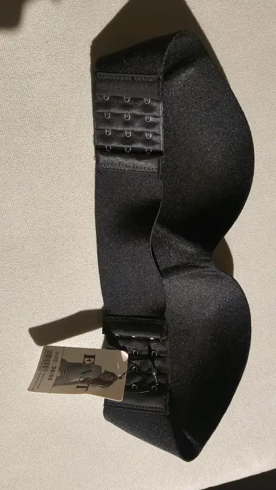 Sostén strapless negro talla 34B - miniatura 1