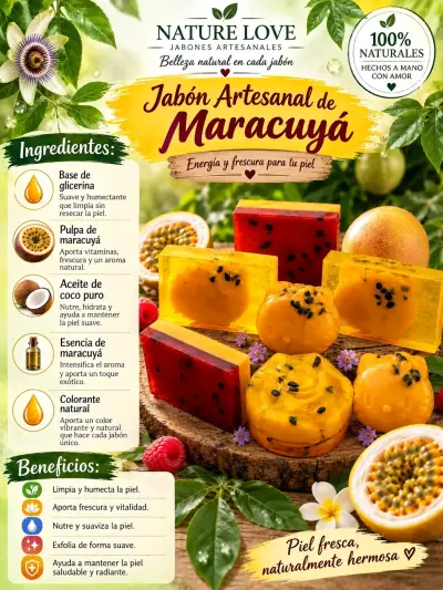 🌿 Jabones Artesanales Nature Love 🧼 | Hechos a Man - miniatura 1