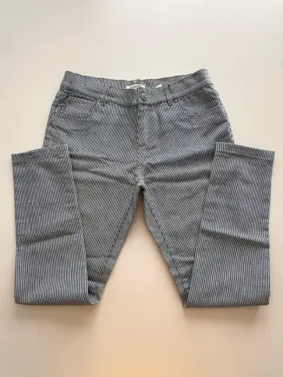 Jeans mujer a rayas - miniatura 1