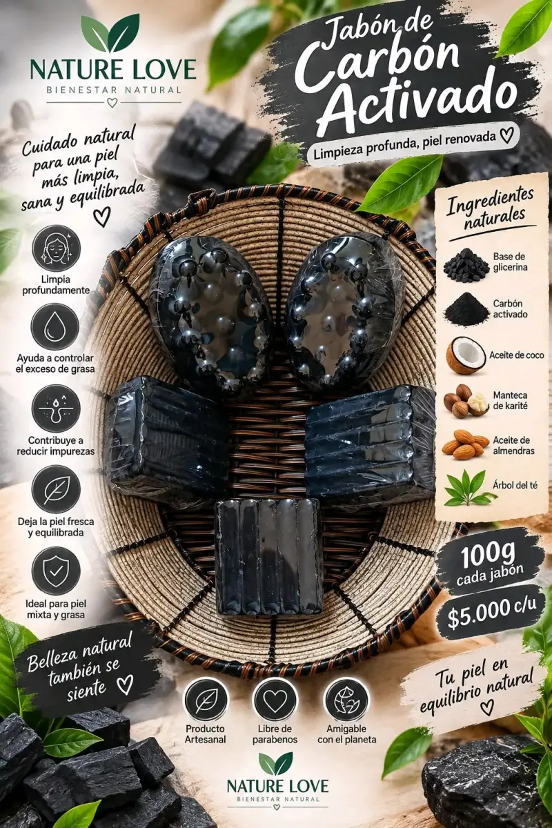 🌿 Jabones Artesanales Nature Love 🧼 | Hechos a Man - 3