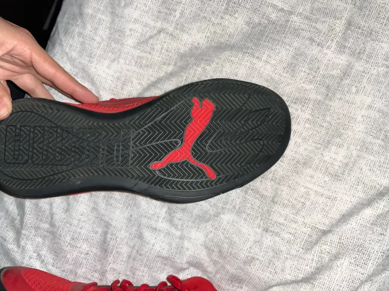 Zapatillas deportivas rojas Puma para hombre - 4