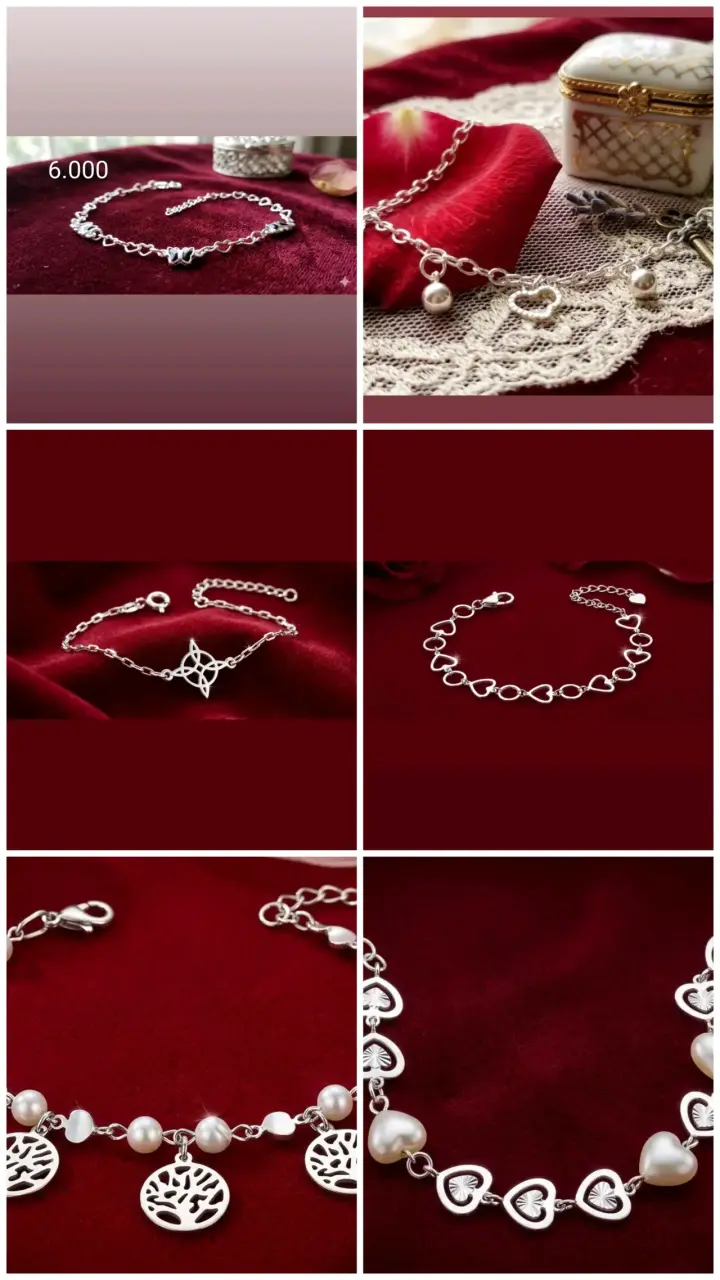 Pulseras y aritos de plata 925 - 3