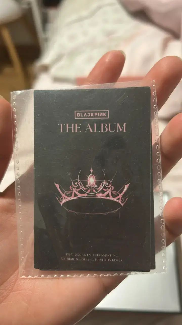 Photocard de Blackpink The Alum jisoo original - 2