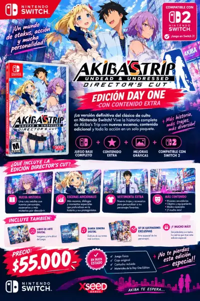 Akiba's Trip Undead & Undressed  Director's Cut Ni - miniatura 1