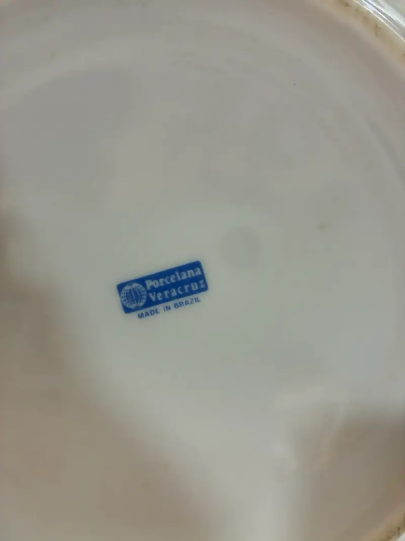 Bol de porcelana con diseño de frutas - 3