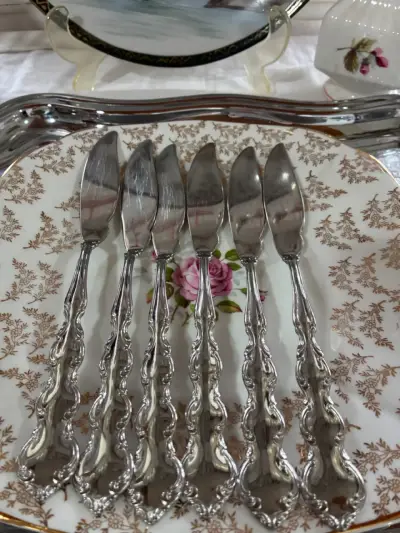 Juego de cuchillos pescados de acero inoxidab - miniatura 1