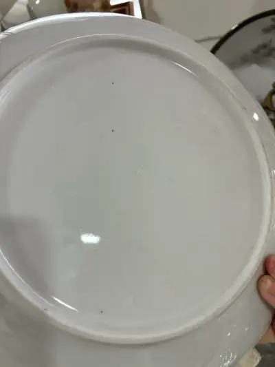 Plato decorativo de porcelana con diseño clásico - miniatura 3