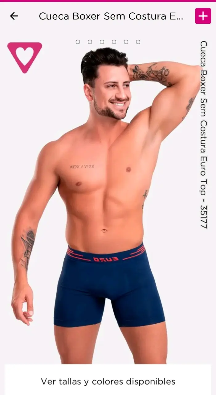 Boxer para hombres Romance de Brasil - 3