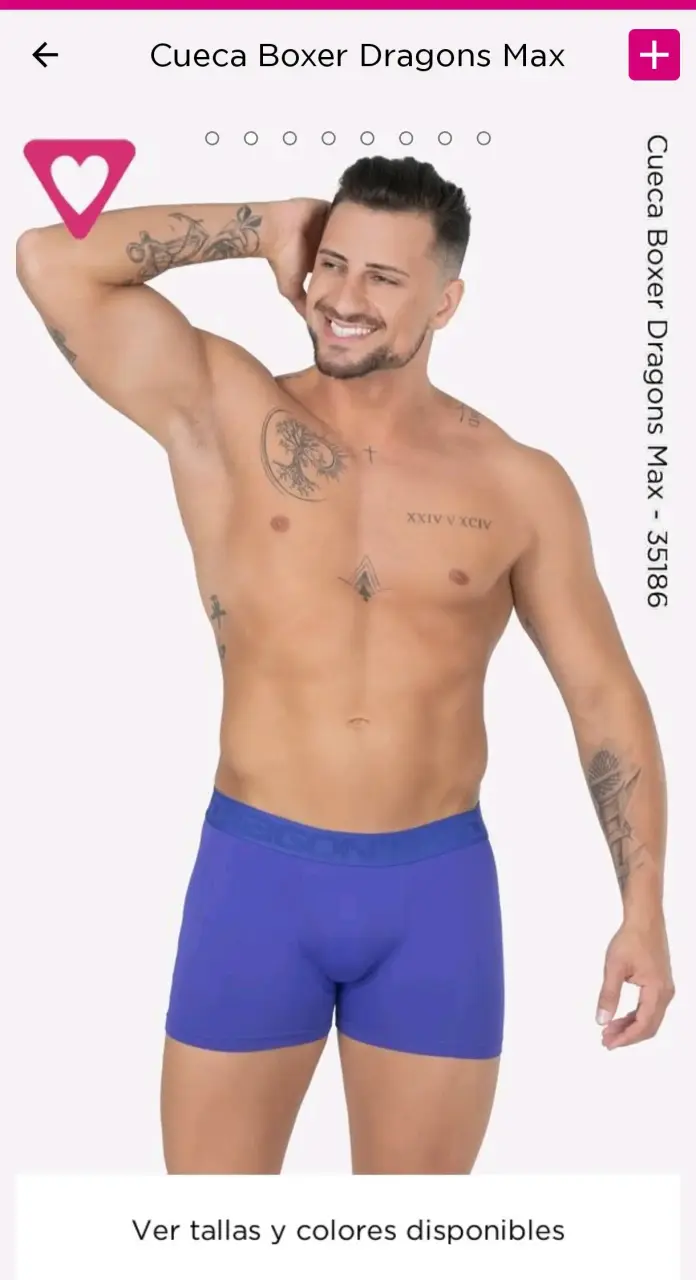 Boxer para hombres Romance de Brasil - 4