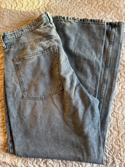 Jeans de mezclilla azul claro para mujer 44 - miniatura 4