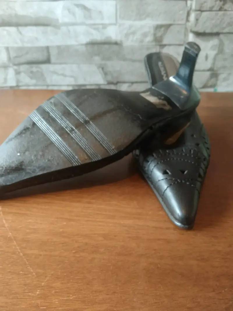 Zapatos de tacón bajo Albano negros - 5
