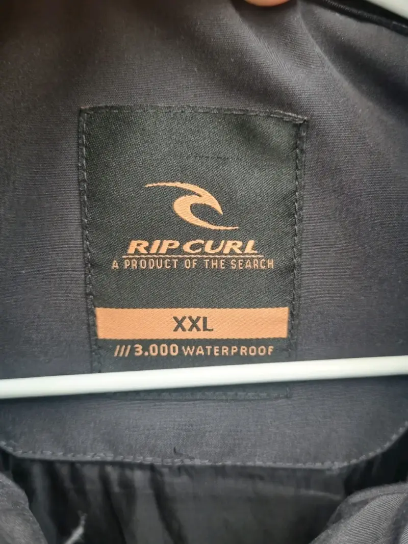 Chaleco Rip Curl impermeable negro XXL - 3