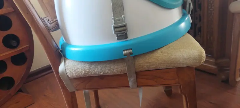 Silla de alimentación para bebé con bandeja ajustable - 4
