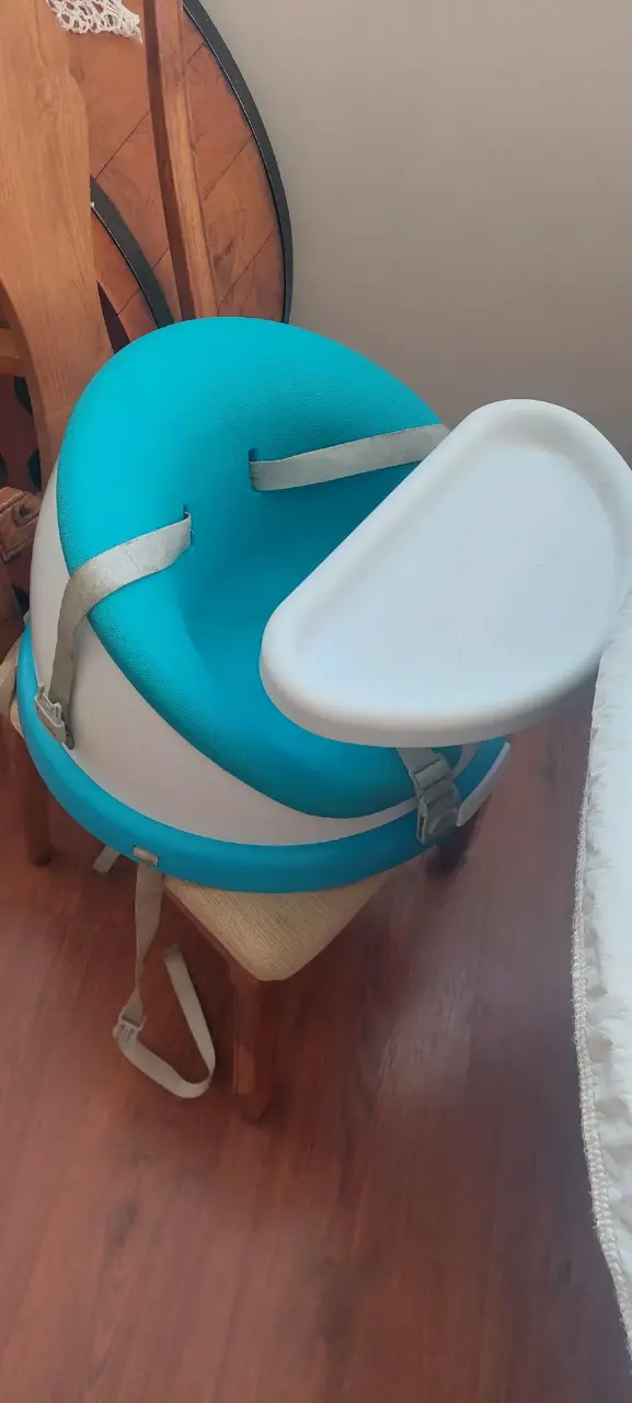 Silla de alimentación para bebé con bandeja ajustable - 6