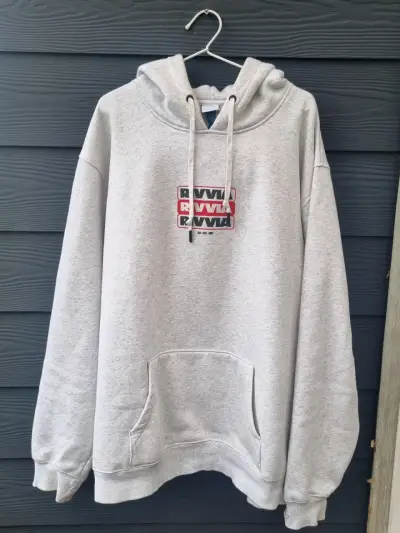 Polerón con capucha gris RVVIA XXL - miniatura 1