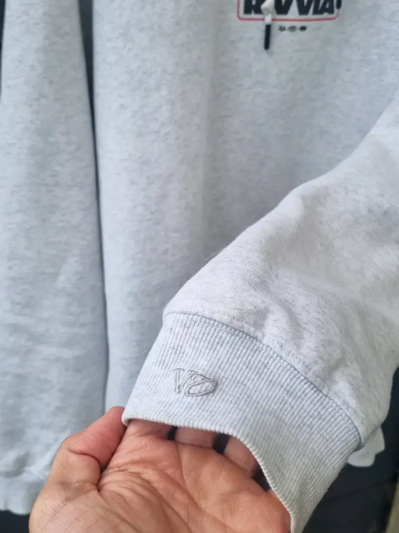 Polerón con capucha gris RVVIA XXL - 3