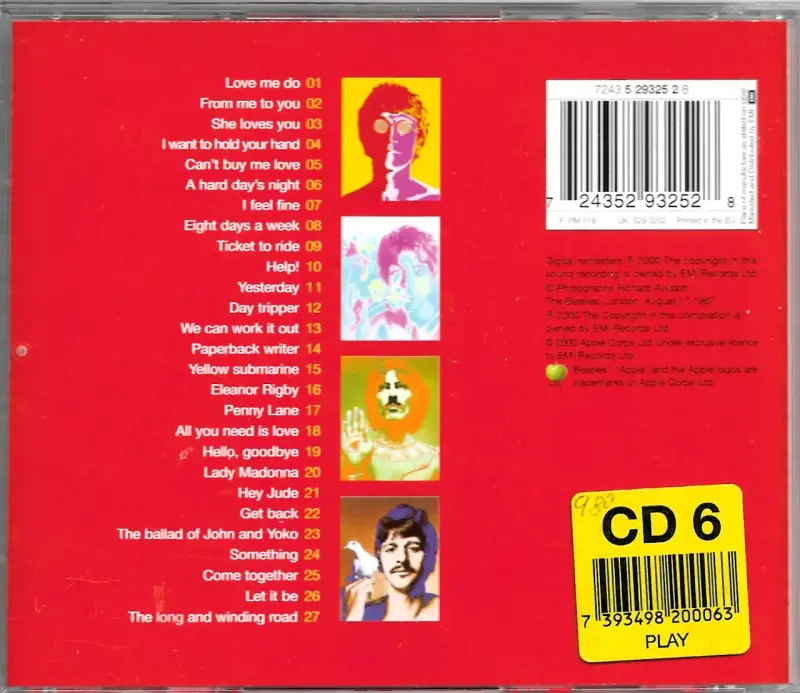The Beatles – 1 (CD) - 2