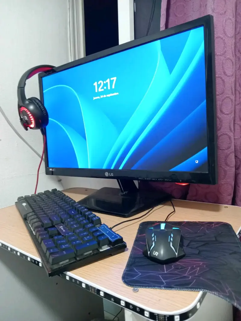 SETUP GAMER COMPLETO - PC Ryzen 5 / 16GB RAM / SSD - 1