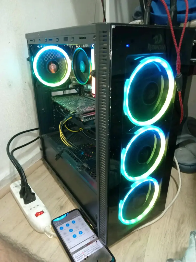 SETUP GAMER COMPLETO - PC Ryzen 5 / 16GB RAM / SSD - 5