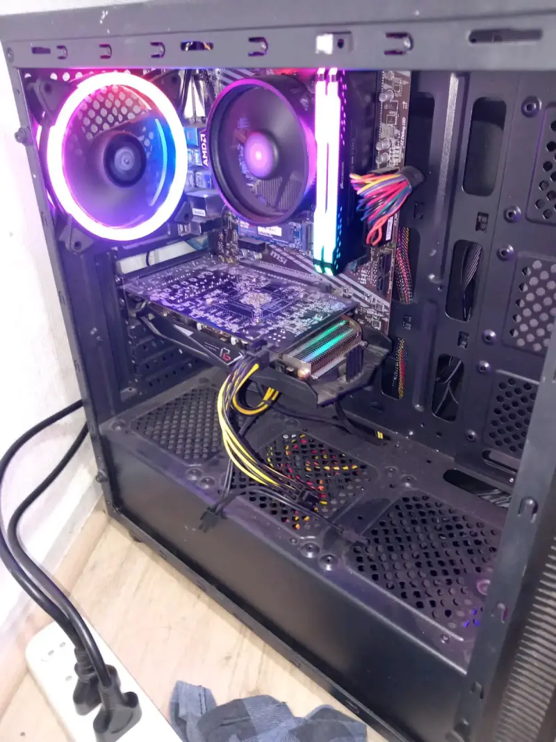 SETUP GAMER COMPLETO - PC Ryzen 5 / 16GB RAM / SSD - 6