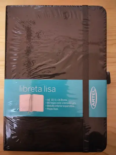 Libreta Lisa A6 Artel con Bolsillo Expandible - miniatura 1