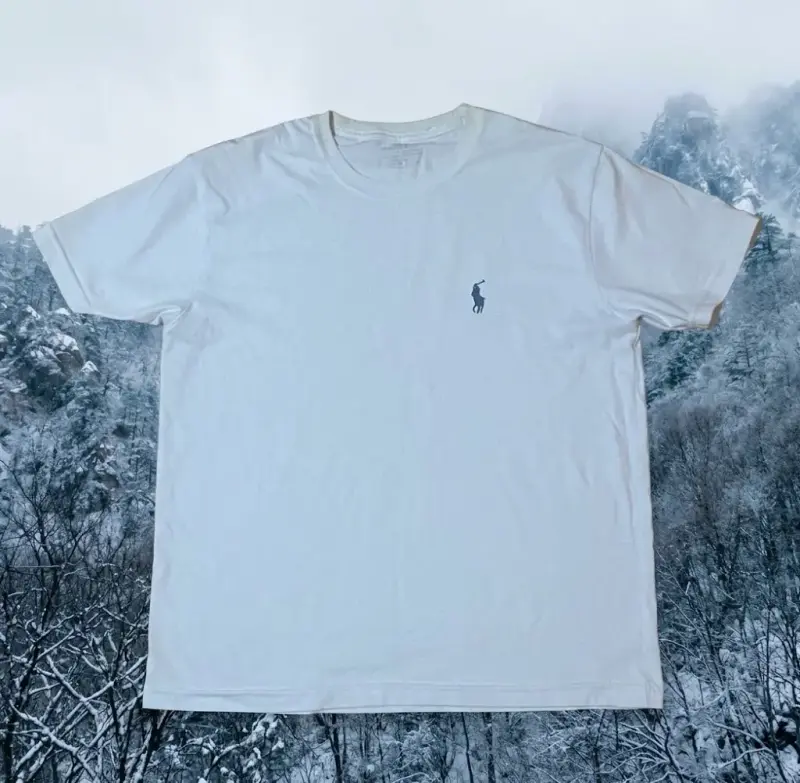 Polera Blanca Hombre Polo Ralph Lauren
