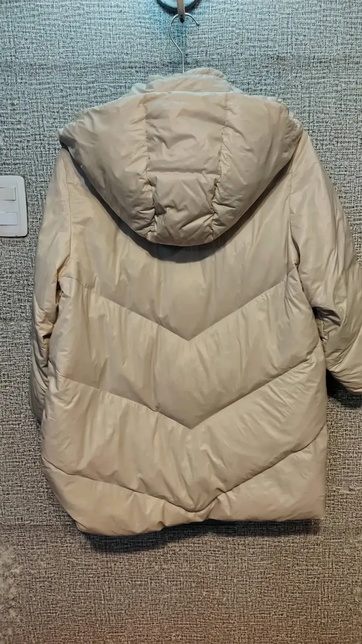 Abrigo acolchado beige para niños Zara - 5