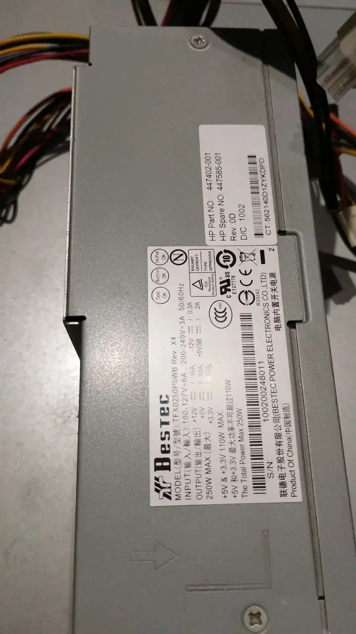 Fuente de Poder Bestec 110w - 2