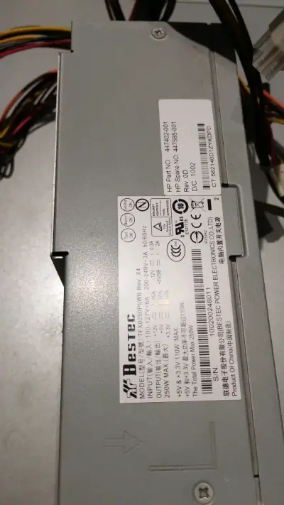 Fuente de Poder Bestec 110w - miniatura 2