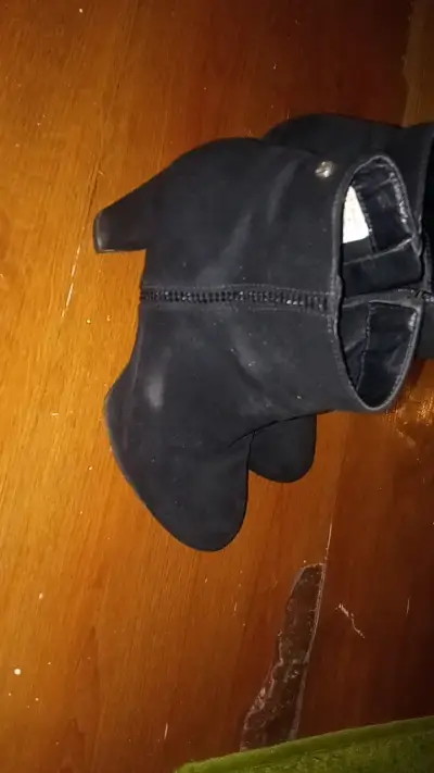 Botines negros de tacón alto para mujer - miniatura 3