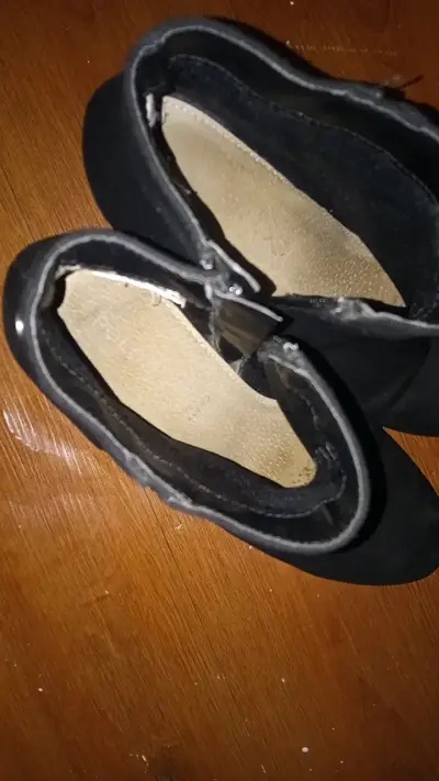 Botines negros de tacón alto para mujer - miniatura 4
