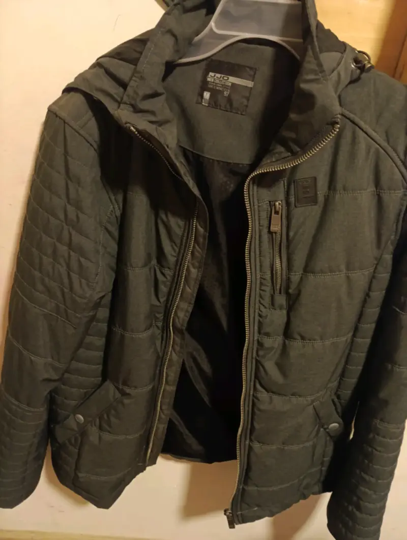 Chaqueta acolchada verde JJO