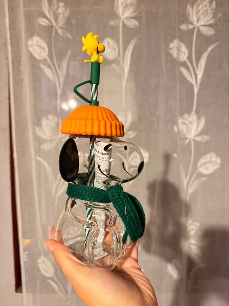 Vaso de vidrio Starbucks Peanuts (ORIGINAL) - 4
