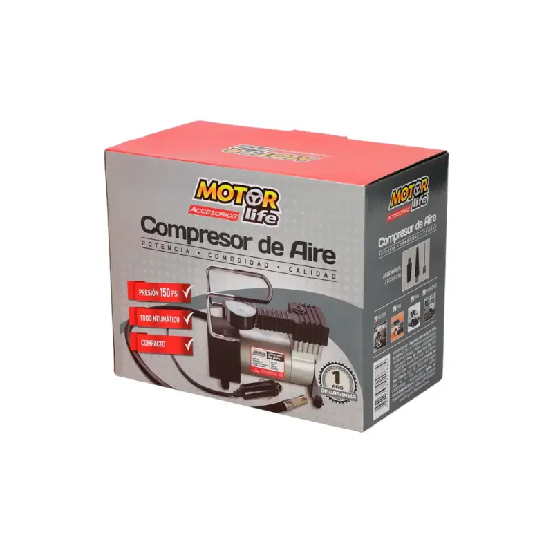 Compresor De Aire 150 Psi Motorlife - 2