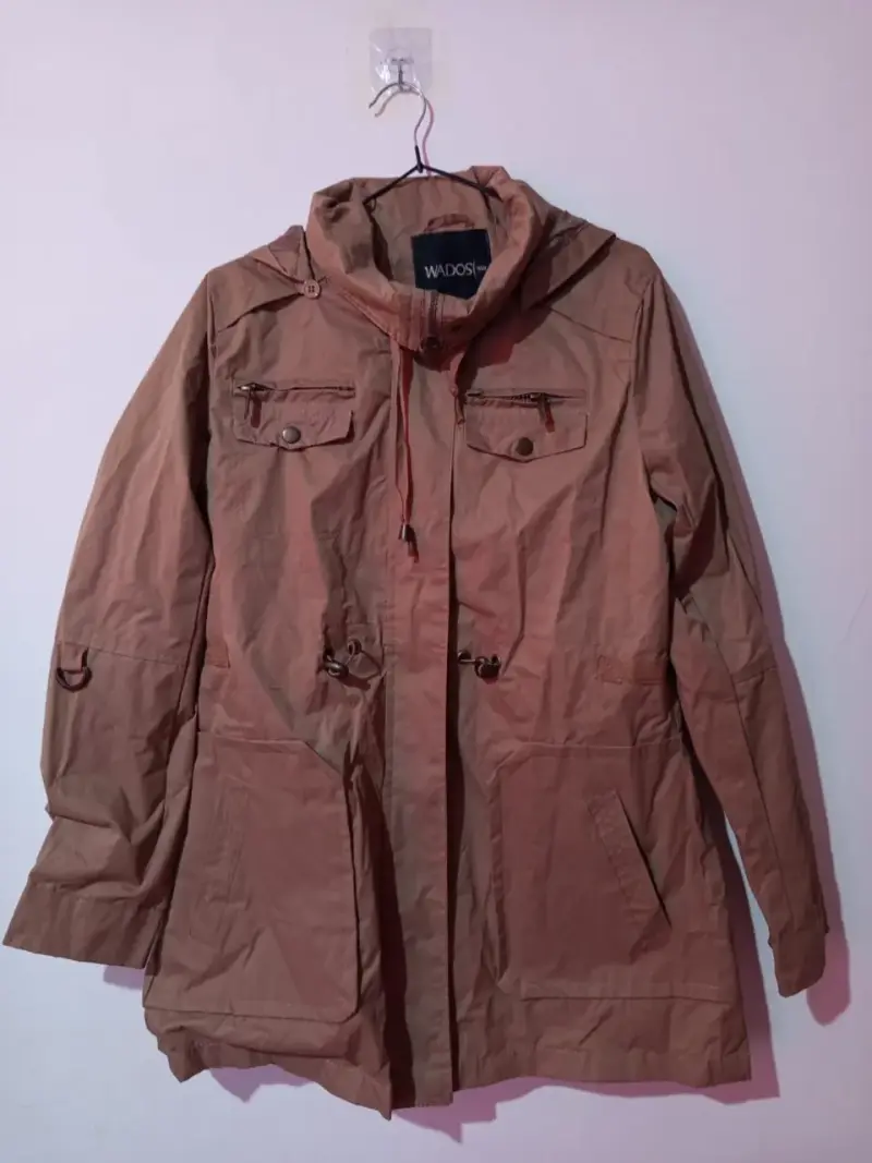 Parka Marrón Wados Con Capucha Mujer M - 1