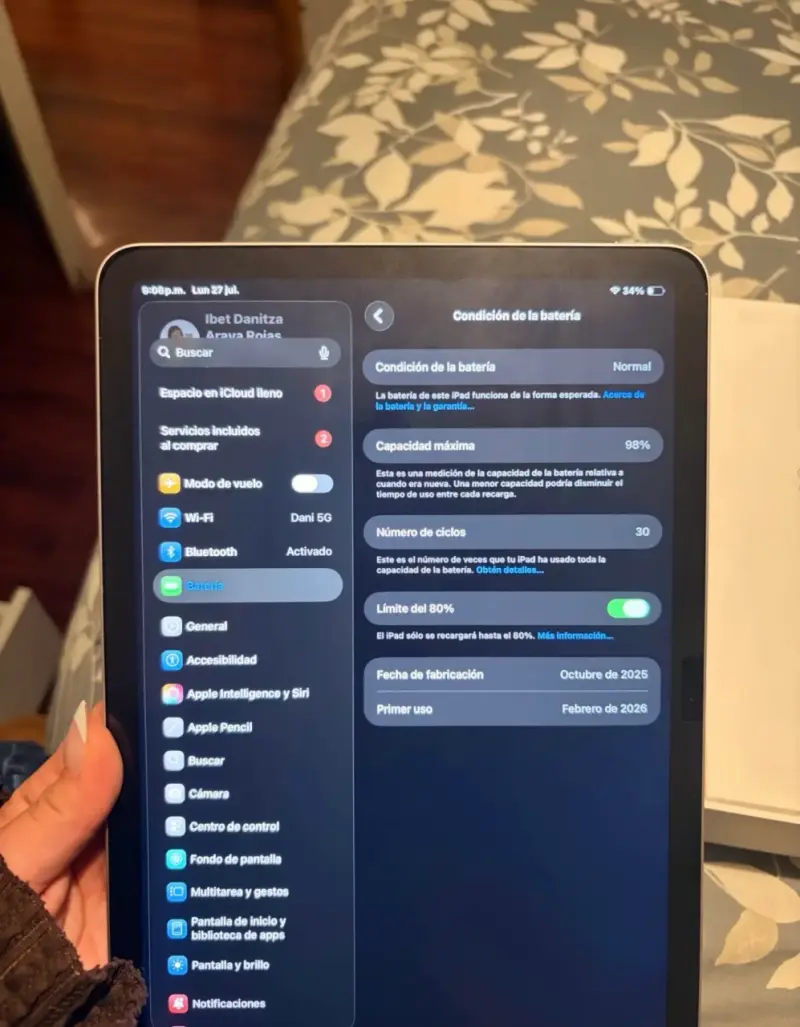 iPad Air 11 pulgadas 256GB Wi-Fi en buen estado - 6