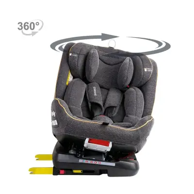 Silla de Auto Convertible 360° Isofix Supra Gris - miniatura 3