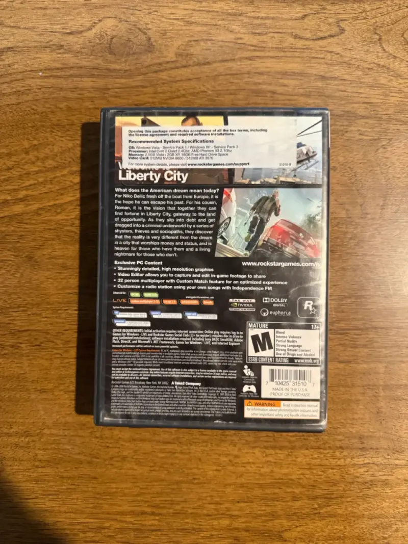 GTA IV para PC. Edicion especial para colección - 2