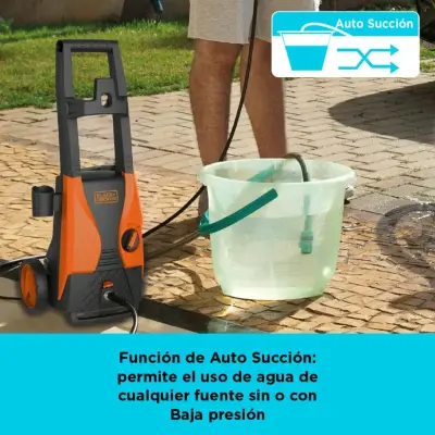 Hidrolavadora Alta Presión 1512 PSI 1400W Black an - miniatura 3
