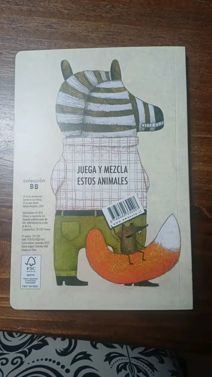 Libro Infantil Animezclados - 2